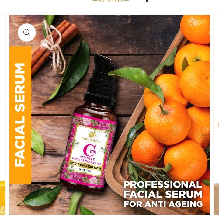Regal Essence Vitamin C & E Hyaluronic Acid Professional Facial Serum -30ML